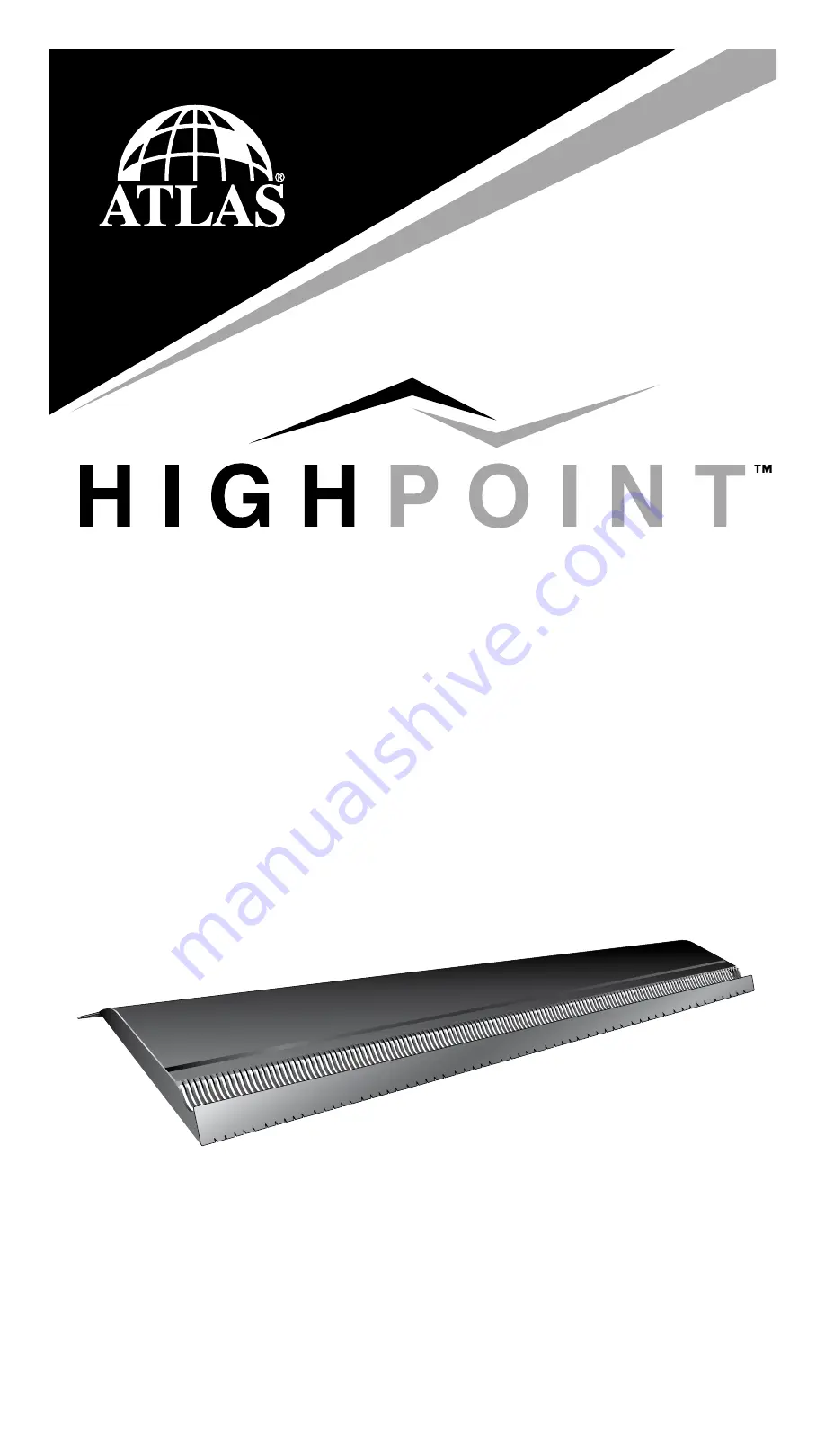 Atlas HGHPOINT Stealth Ridge Installation Instructions Download Page 1