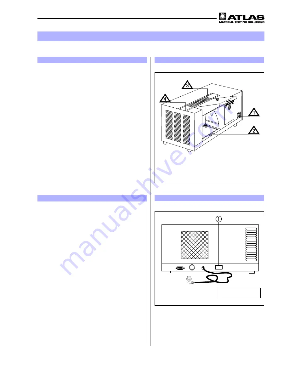 Atlas SUNTEST CPS Operating Manual Download Page 15