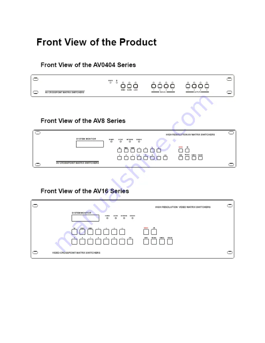 Atlona AT-AV0404 User Manual Download Page 6