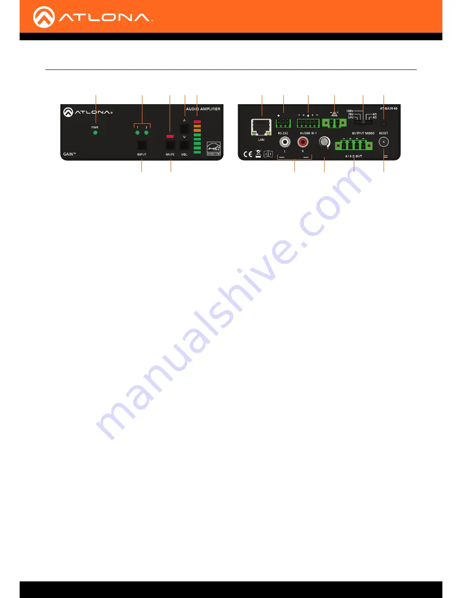 Atlona AT-GAIN-60 Manual Download Page 9