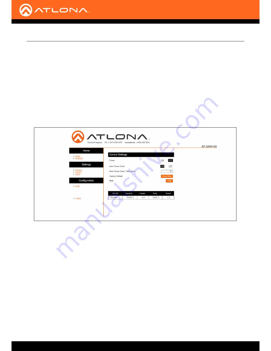 Atlona AT-GAIN-60 Manual Download Page 19