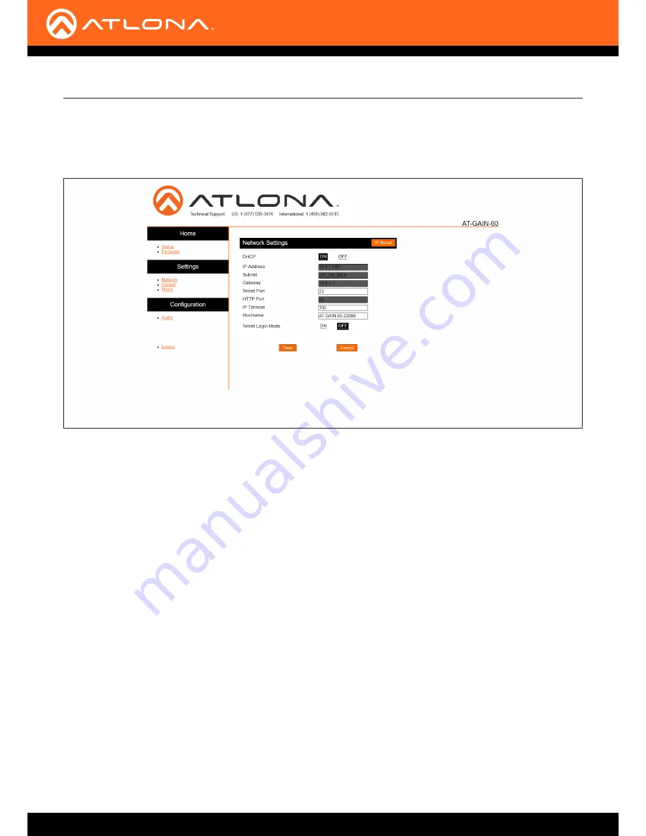 Atlona AT-GAIN-60 Manual Download Page 25