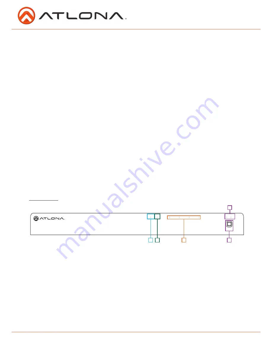 Atlona AT-HDDA-4 User Manual Download Page 3