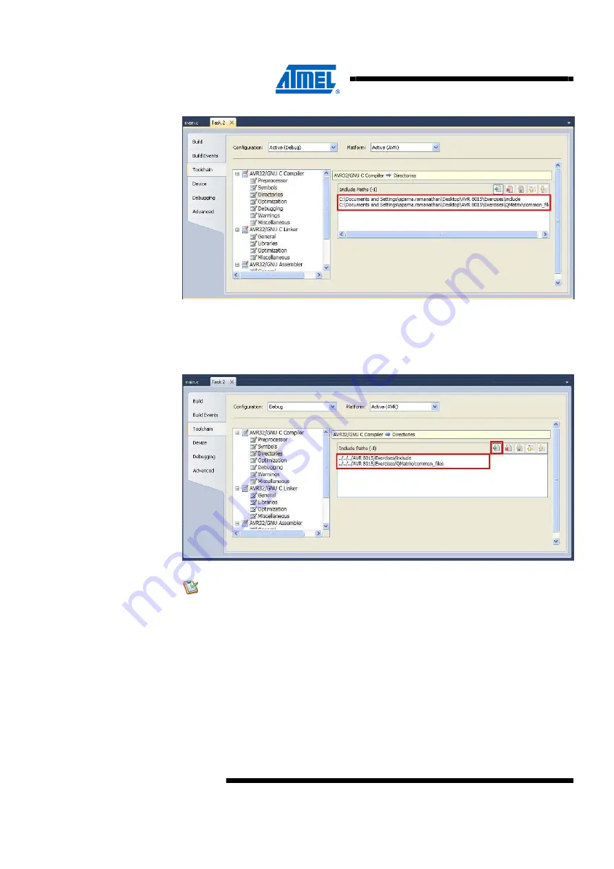 Atmel AT32UC3L QMatrix Application Note Download Page 16