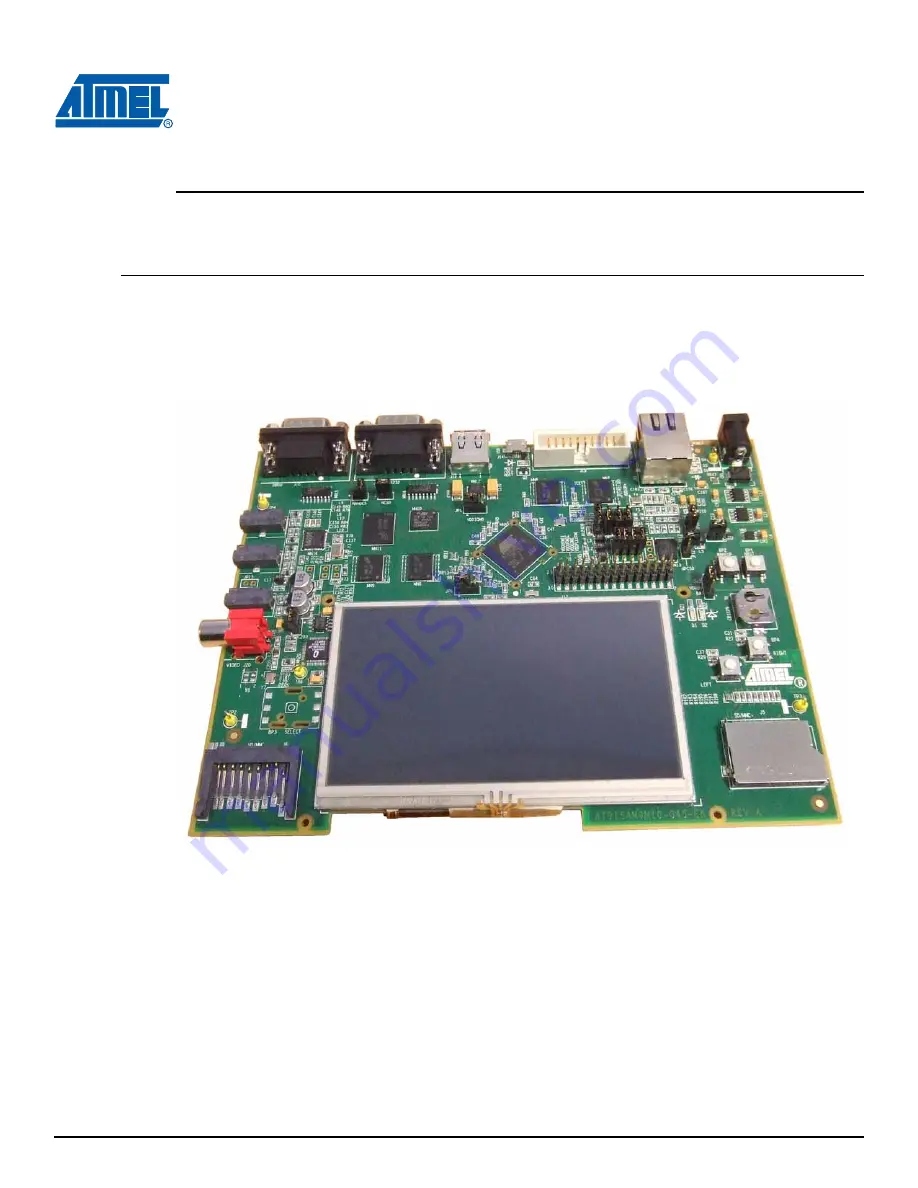 Atmel AT91SAM9M10-G45-EK User Manual Download Page 4