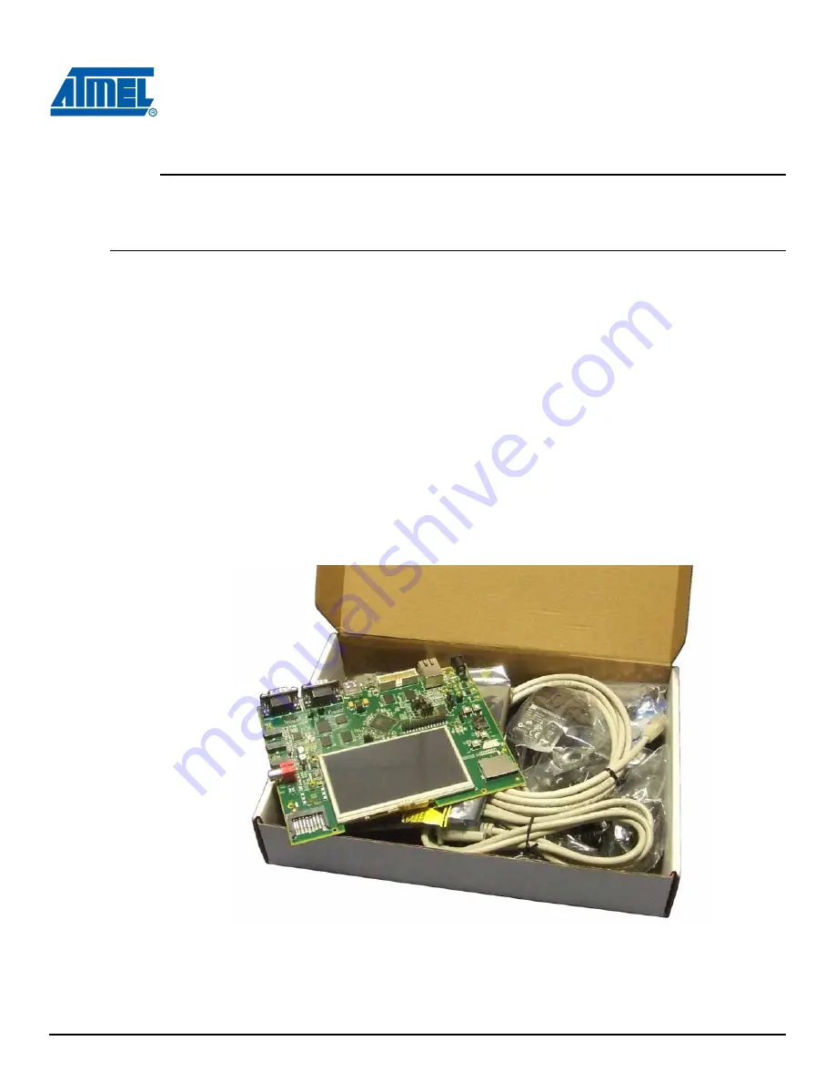 Atmel AT91SAM9M10-G45-EK User Manual Download Page 6