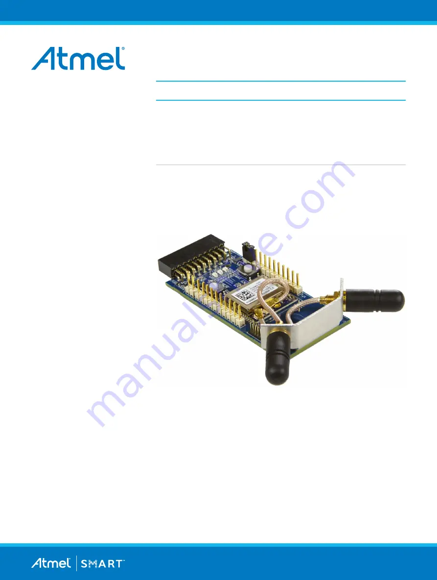 Atmel ATZB-SAMR21-XPRO Скачать руководство пользователя страница 1