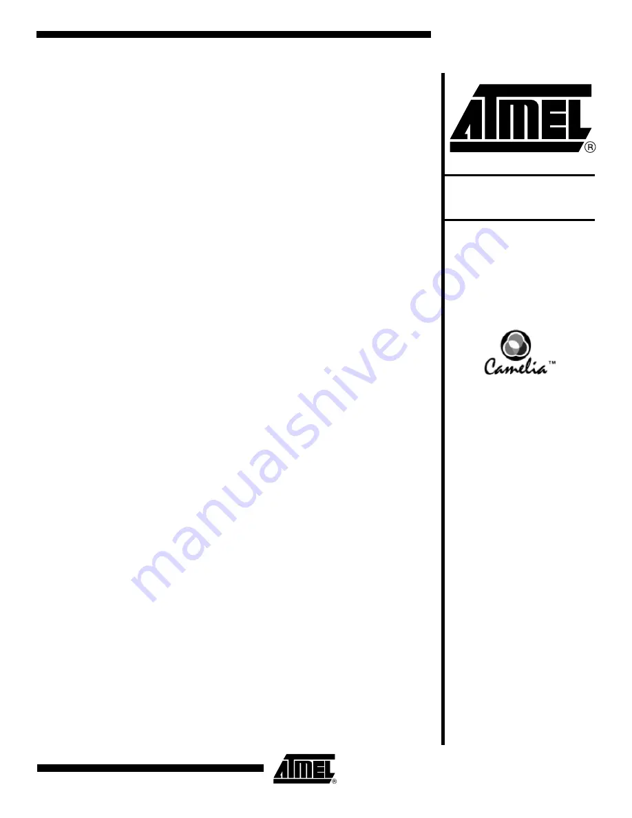 Atmel CAMELIACOL 8M User Manual Download Page 1