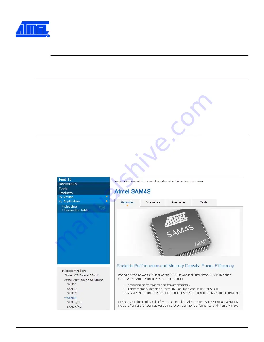 Atmel SAM4S-EK Скачать руководство пользователя страница 8