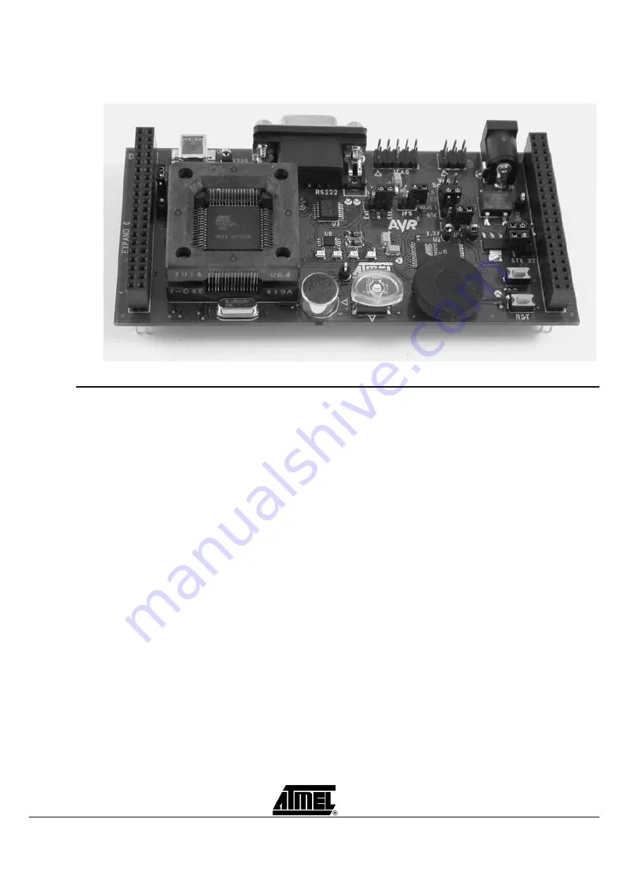 Atmel STK525 Hardware User'S Manual Download Page 4