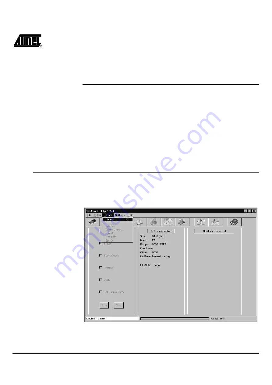 Atmel T8 C5121 Series User Manual Download Page 16