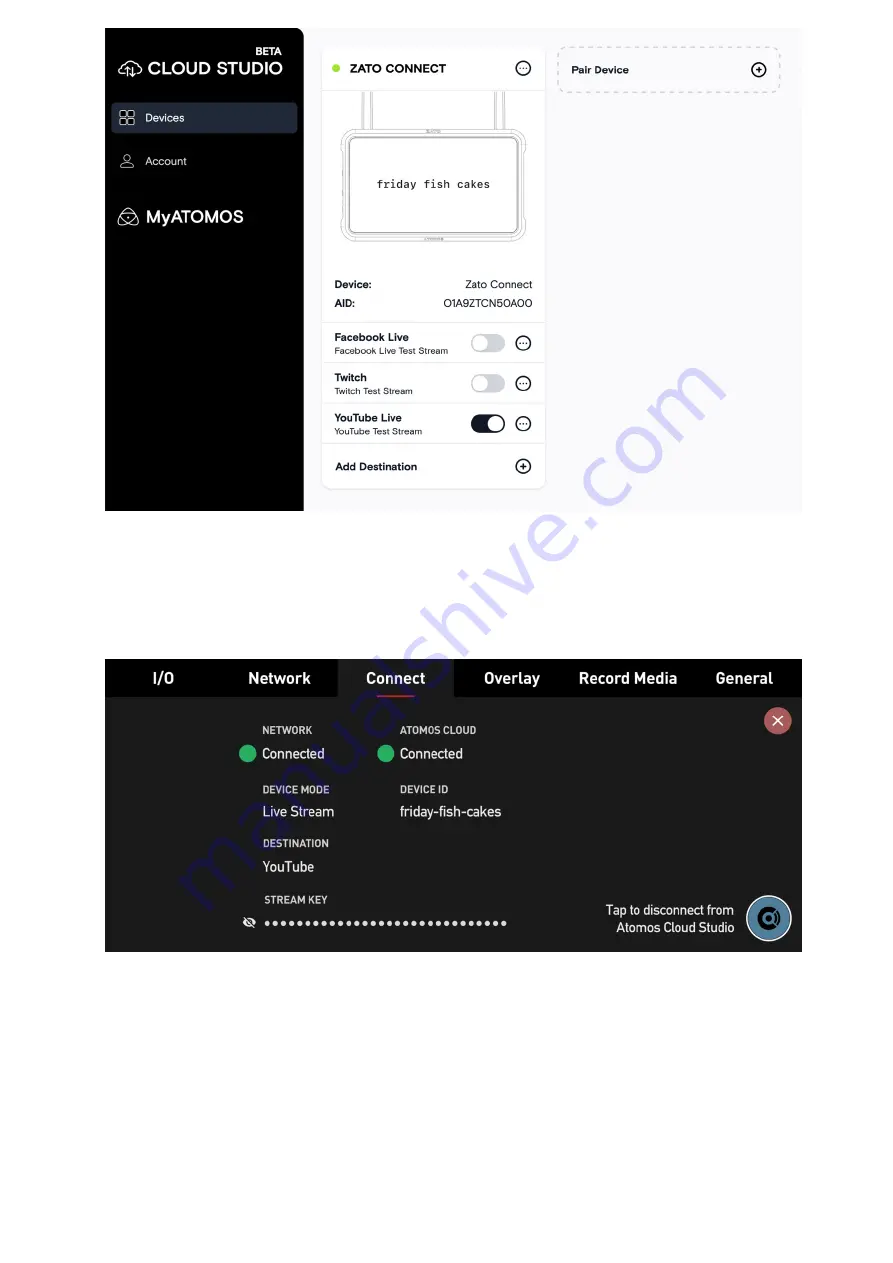 Atomos ZATO CONNECT User Manual Download Page 22