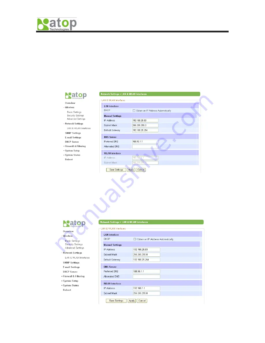 Atop ABLELink AW5300 Скачать руководство пользователя страница 27