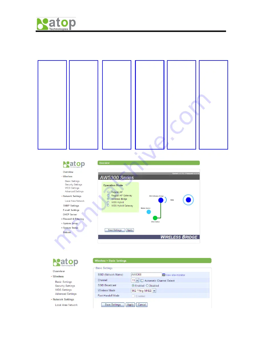 Atop ABLELink AW5300 Скачать руководство пользователя страница 33