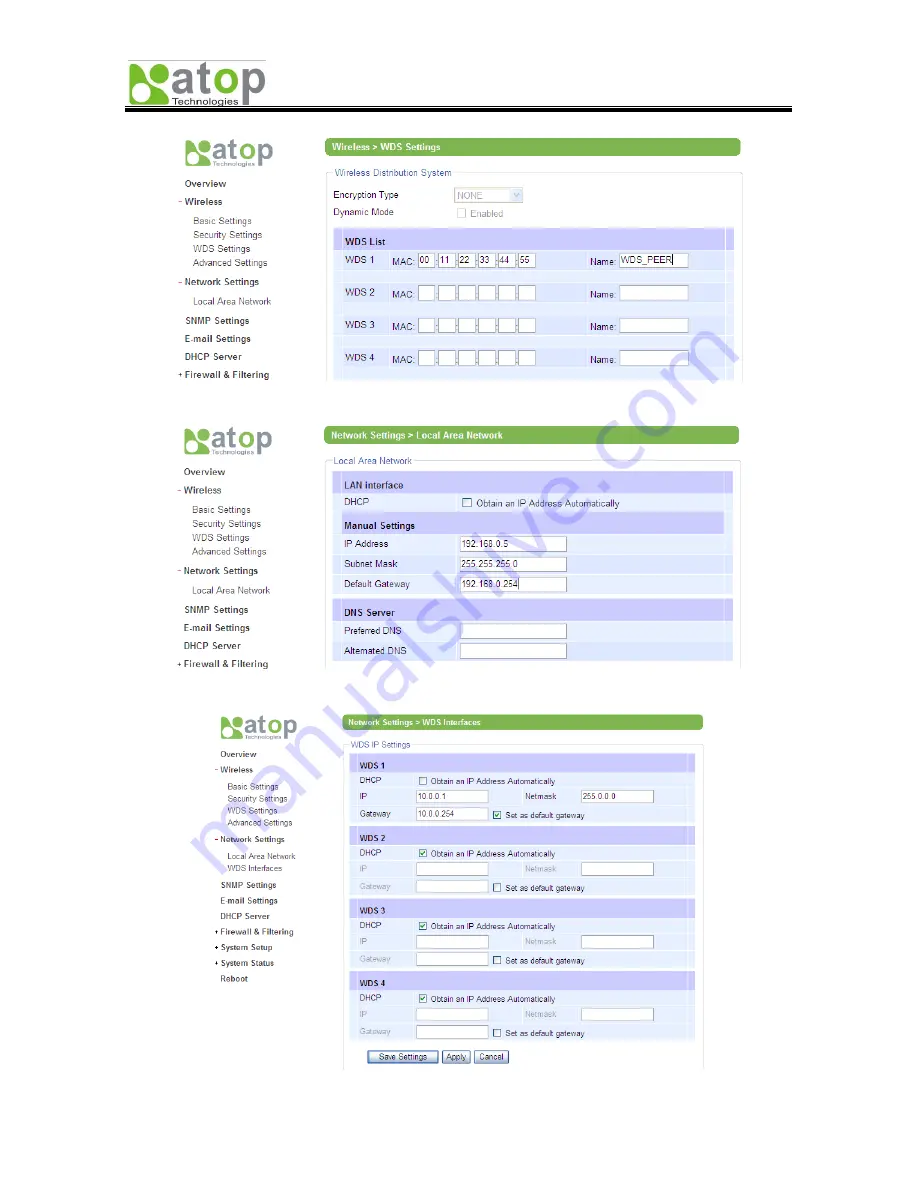 Atop ABLELink AW5300 Скачать руководство пользователя страница 39