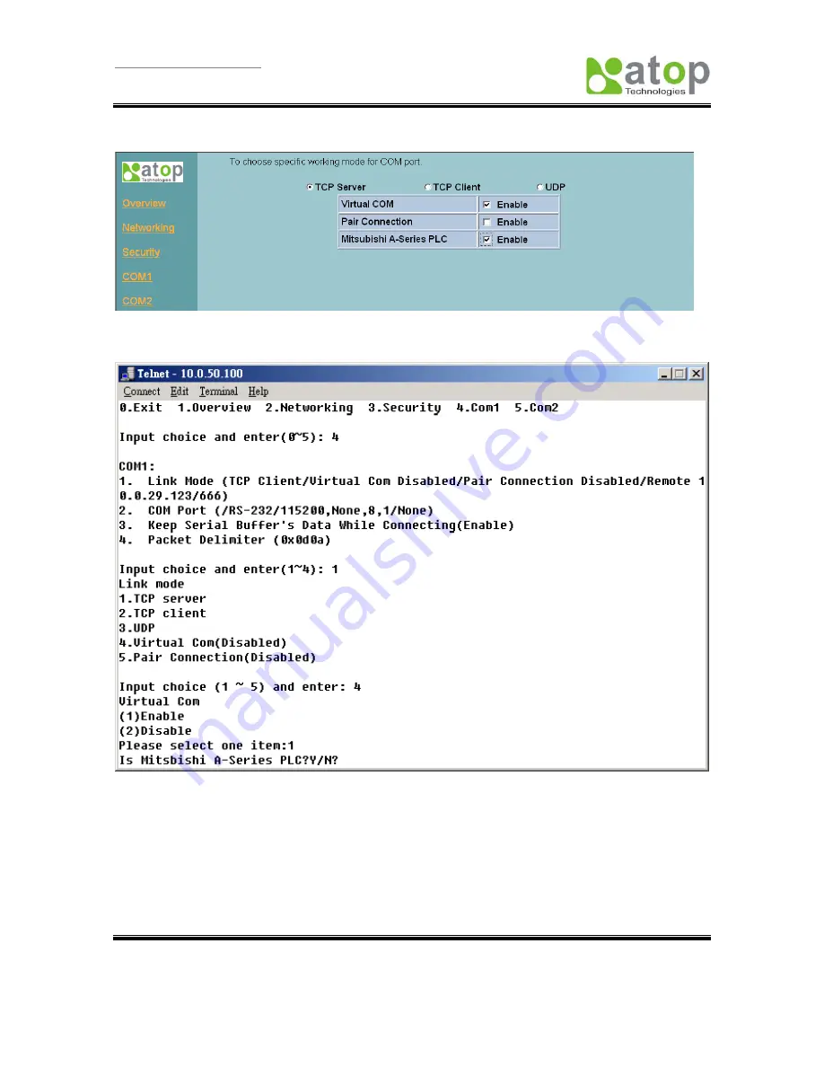 Atop ABLELink GW21R User Manual Download Page 33