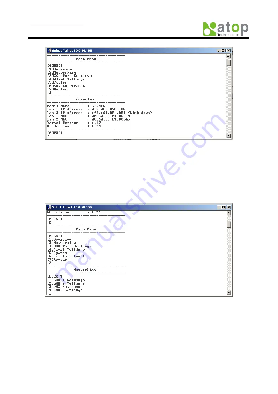 Atop ABLELink SE5408 Скачать руководство пользователя страница 35