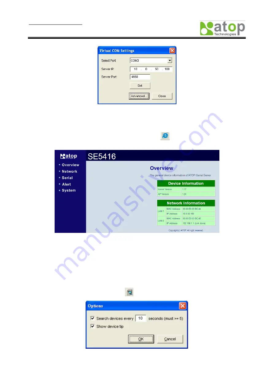 Atop ABLELink SE5408 Скачать руководство пользователя страница 65