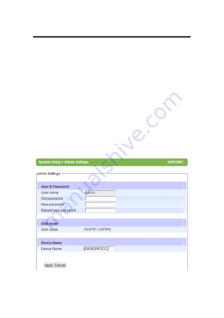 Atop AW5500C User Manual Download Page 60