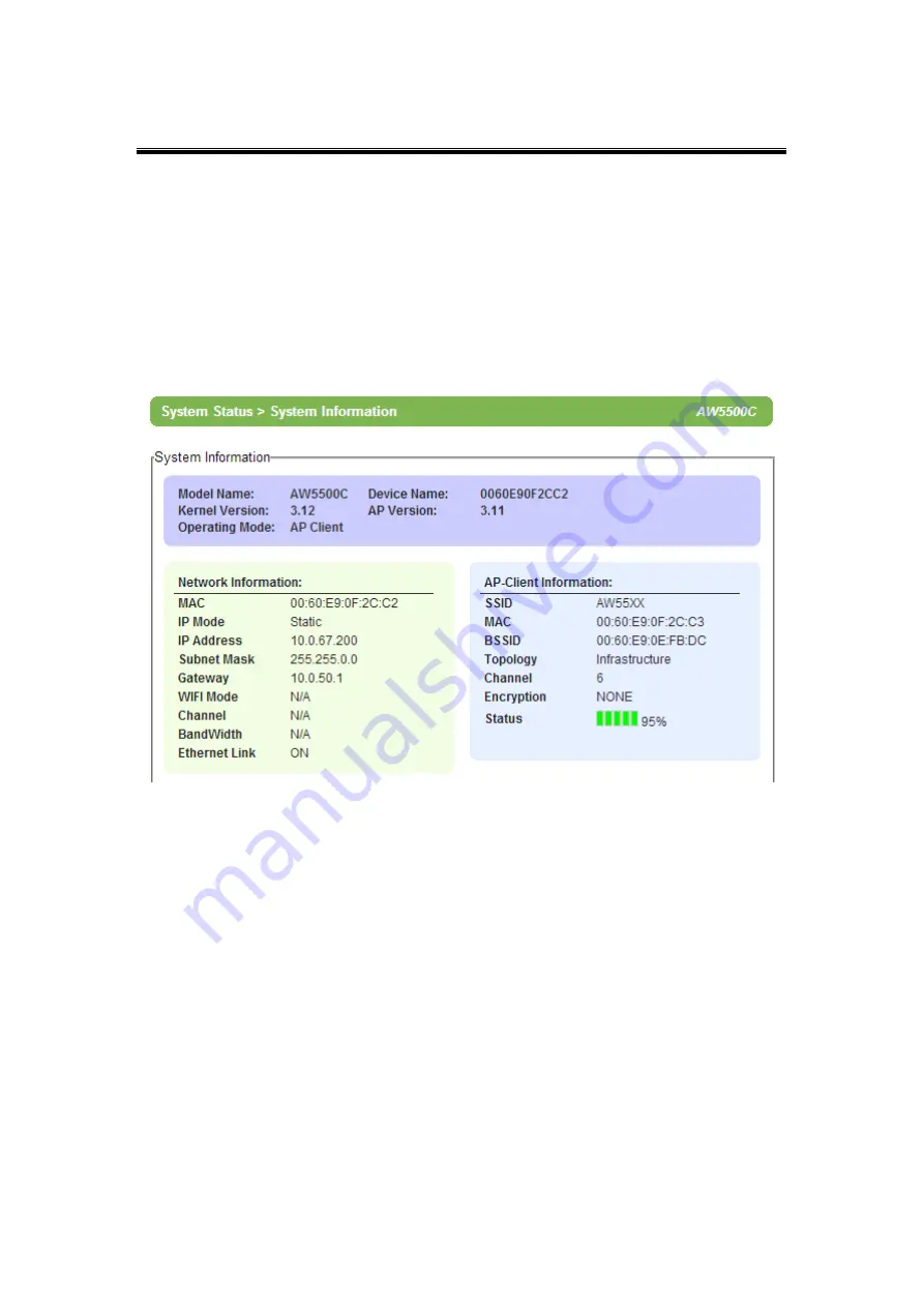 Atop AW5500C User Manual Download Page 65