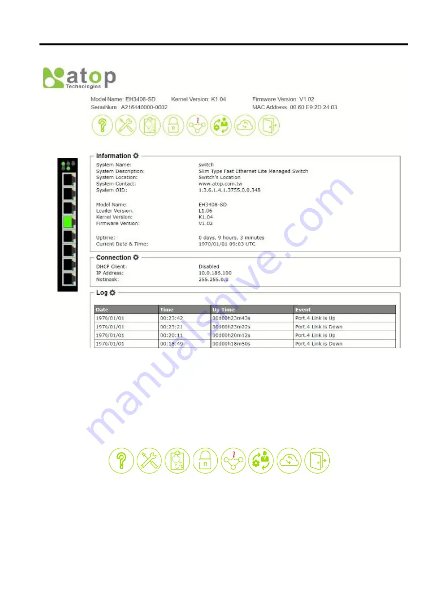 Atop EH3408ls User Manual Download Page 11