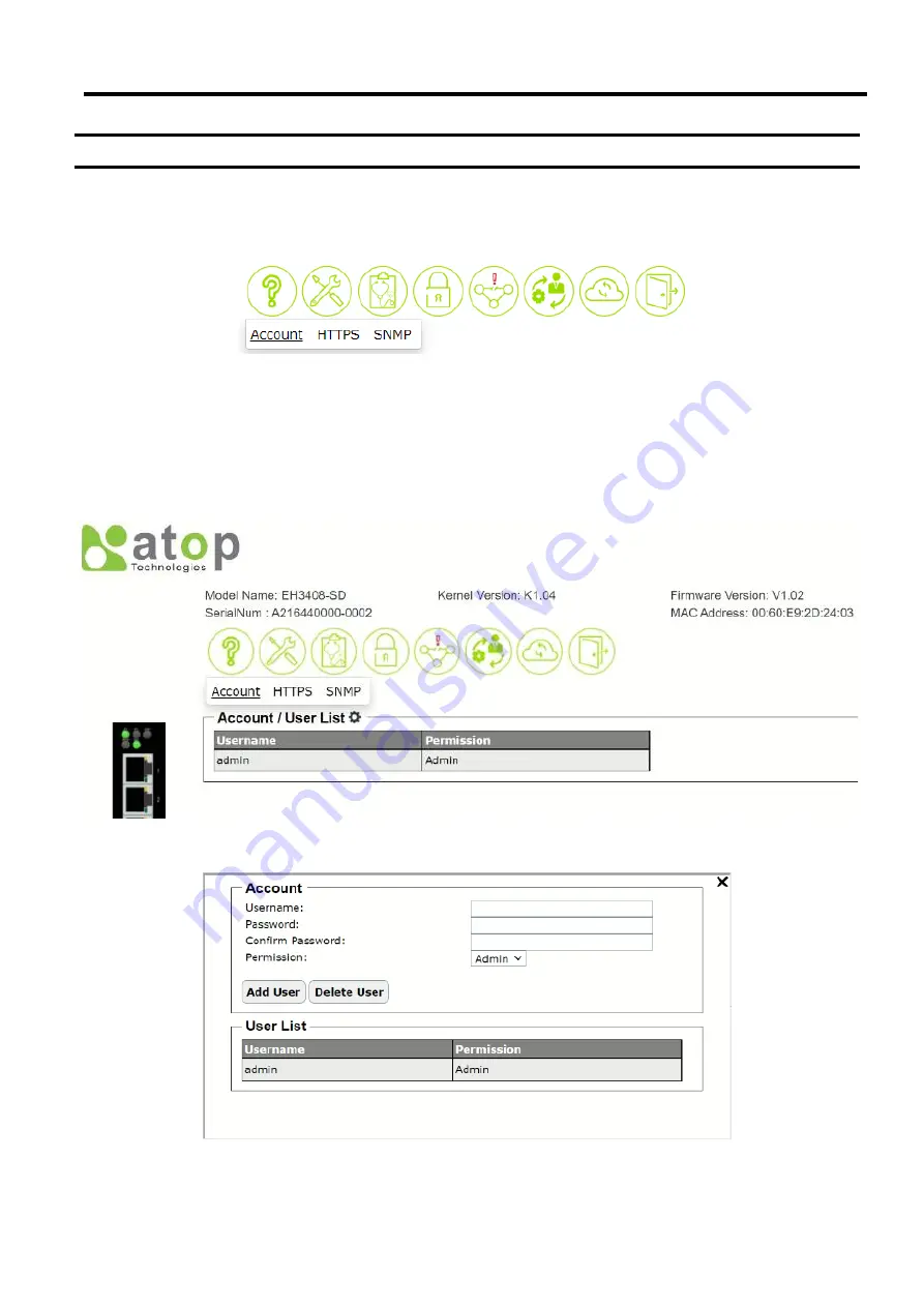 Atop EH3408ls User Manual Download Page 36