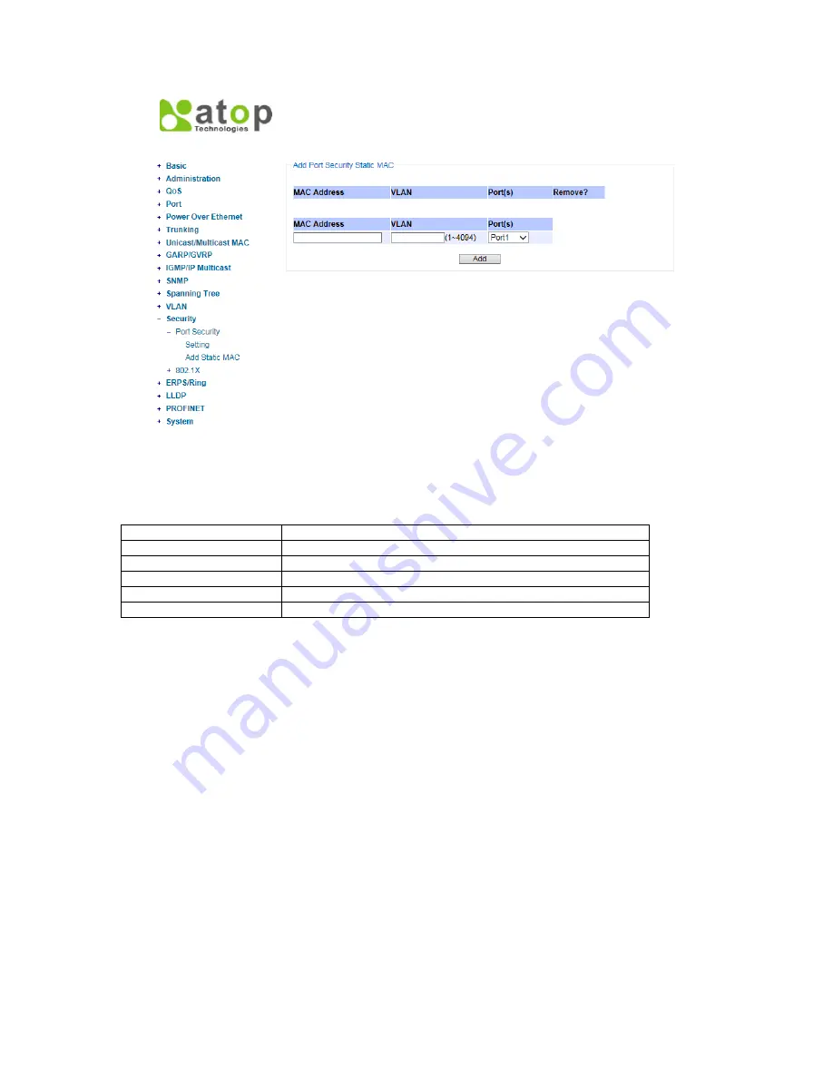 Atop EH7506 User Manual Download Page 79