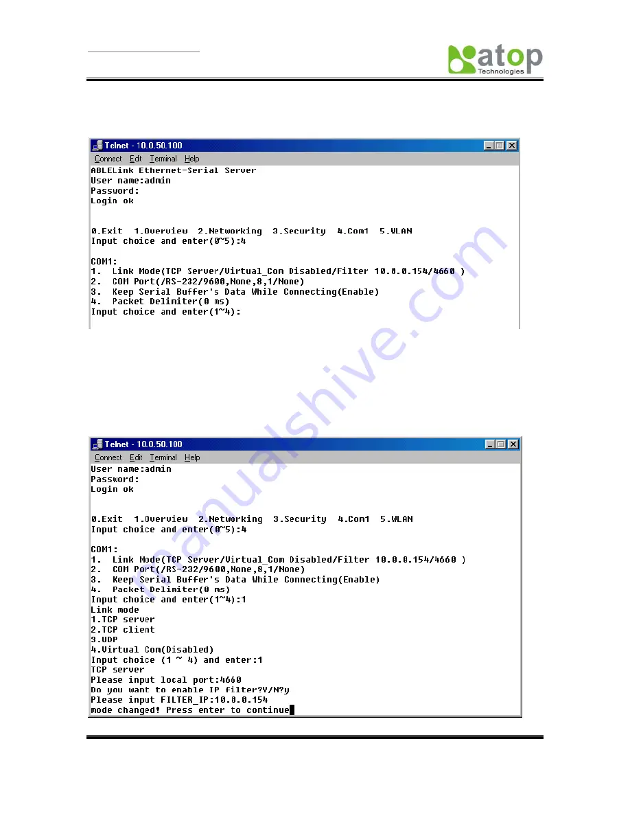 Atop GW21W-MAXI User Manual Download Page 15