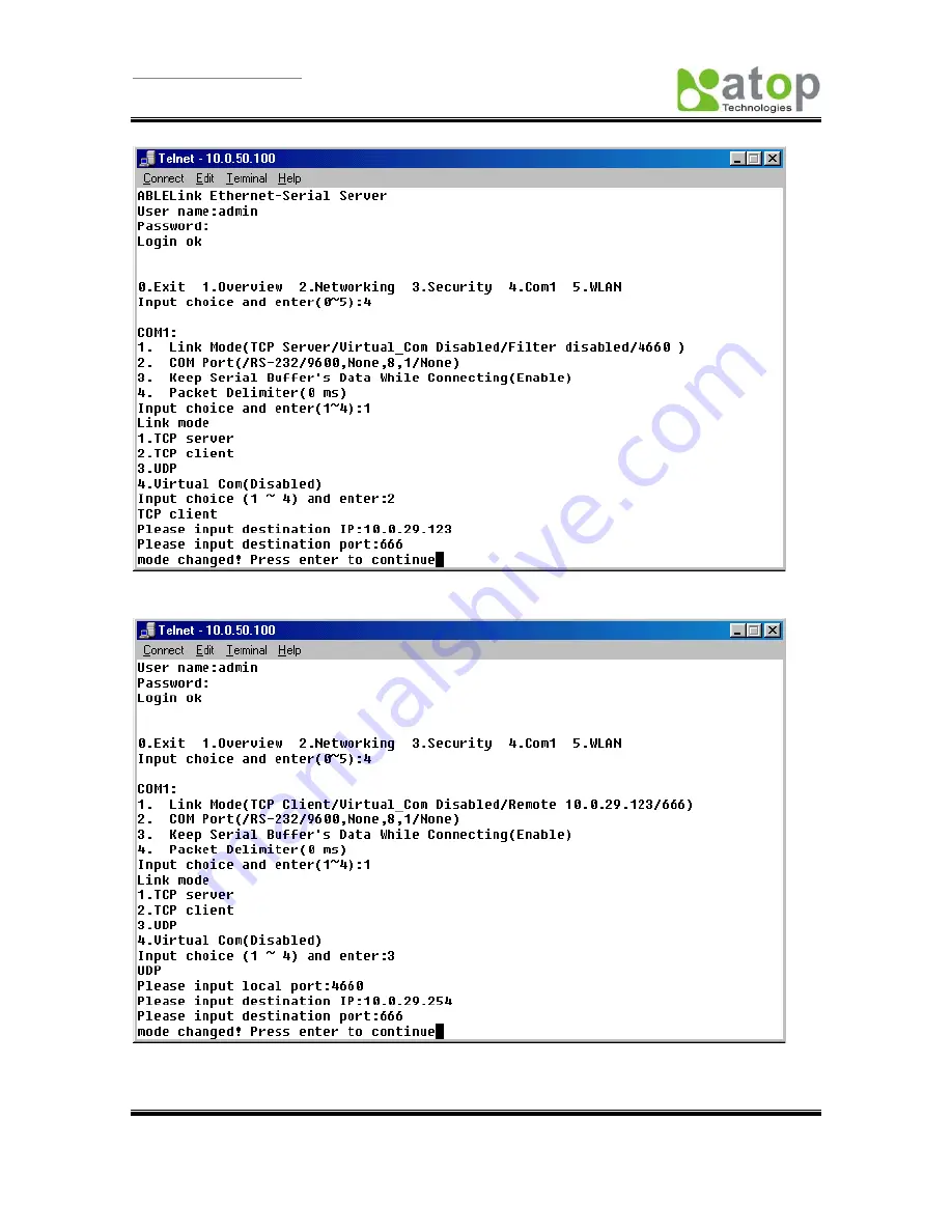 Atop GW21W-MAXI User Manual Download Page 16