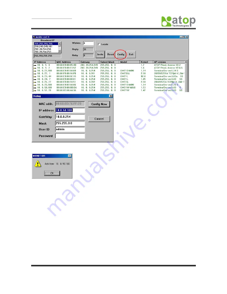 Atop GW21W-MAXI User Manual Download Page 53