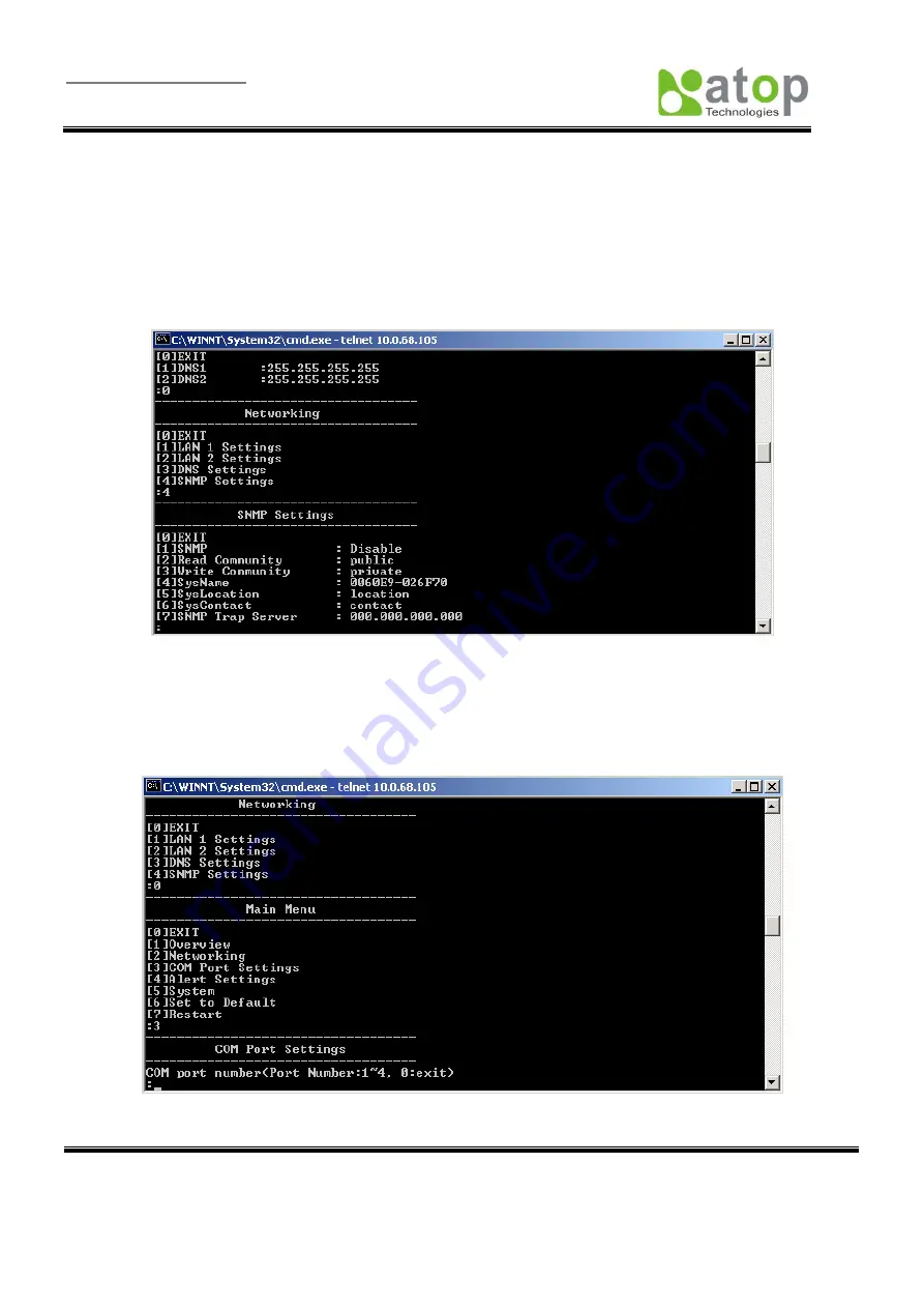 Atop SE5404D Series User Manual Download Page 22