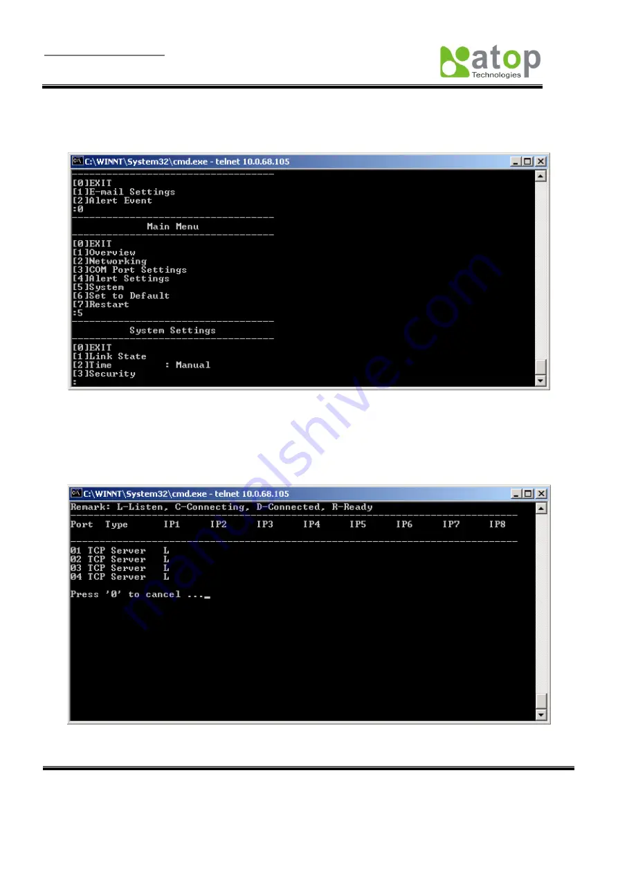 Atop SE5404D Series User Manual Download Page 28