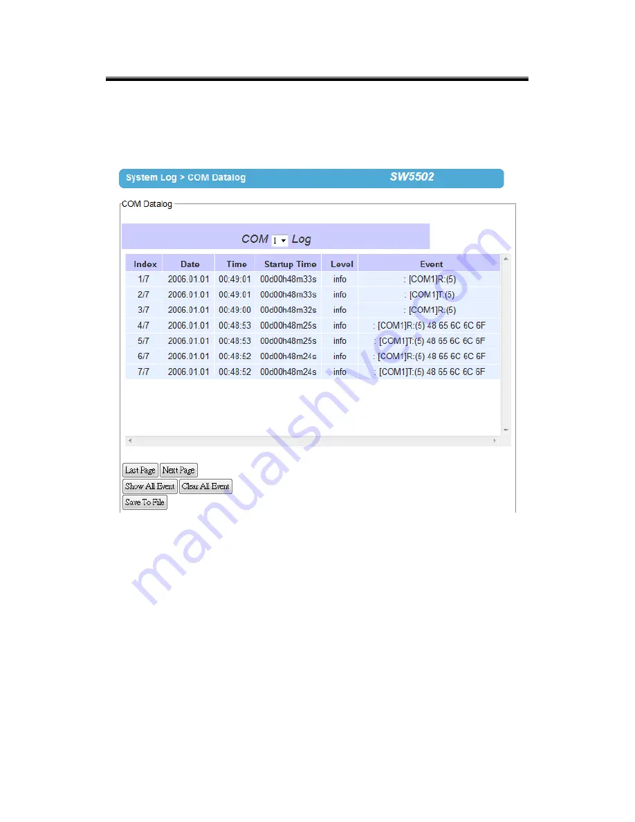 Atop SW550 Series User Manual Download Page 49