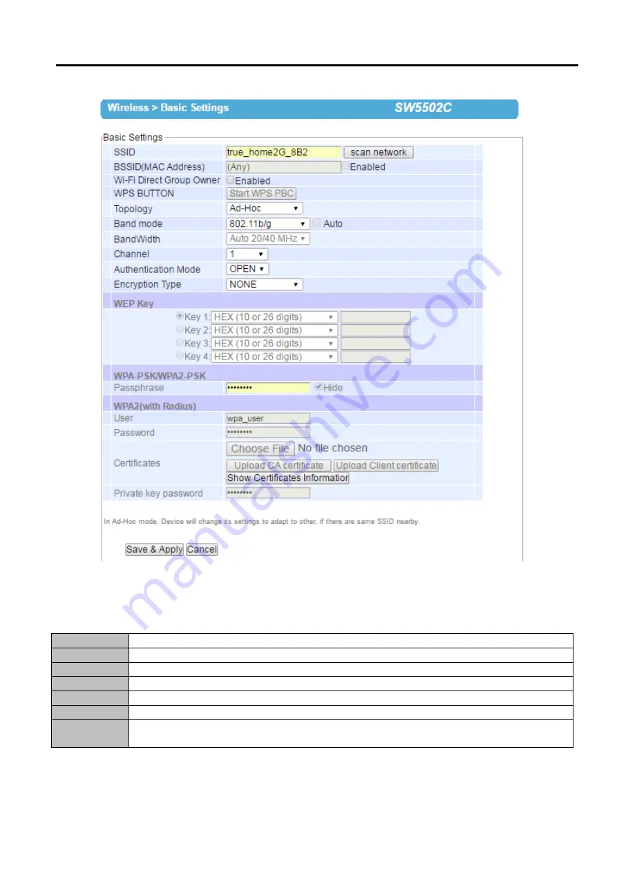 Atop SW5501C User Manual Download Page 81