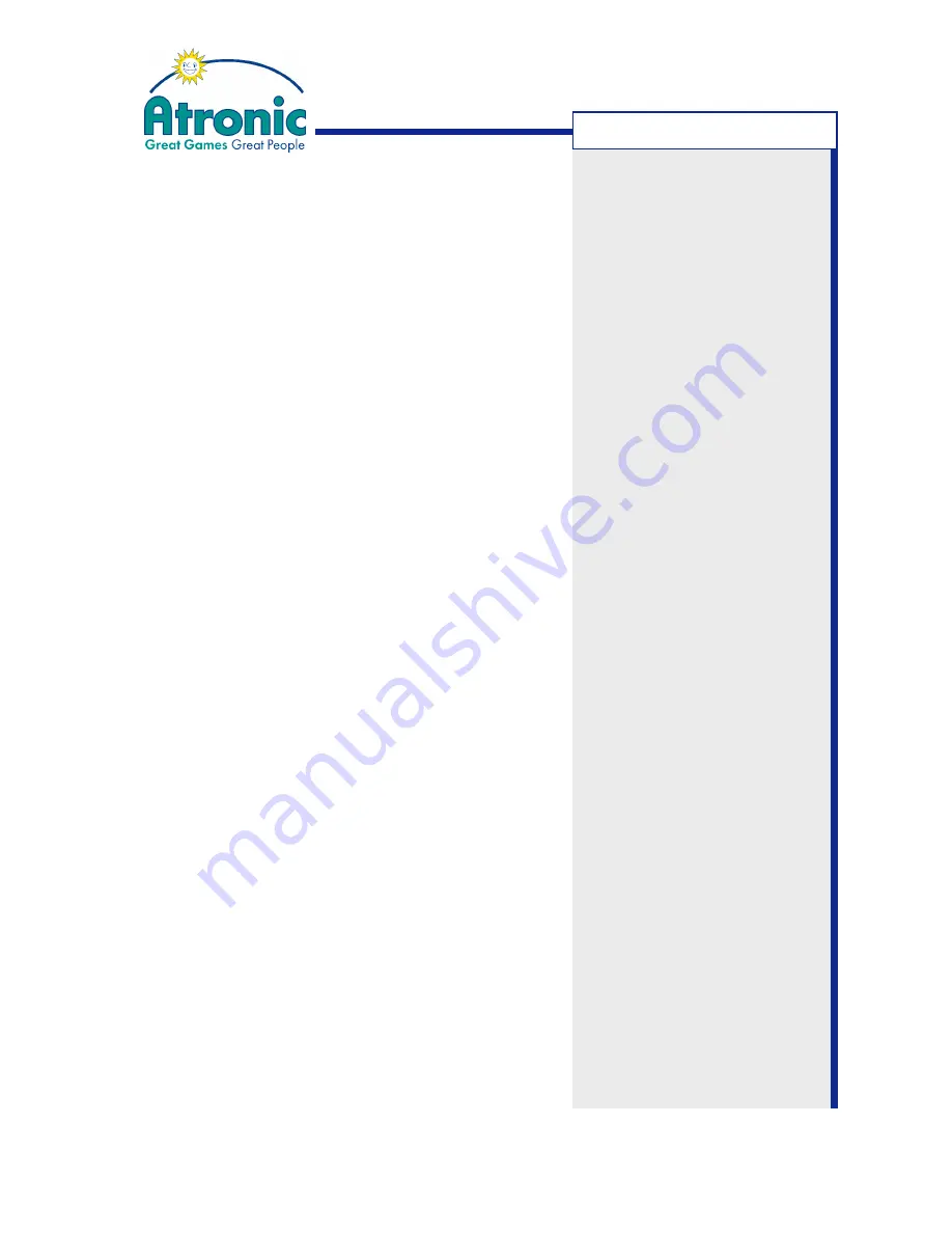 Atronic Cashline Manual Download Page 5