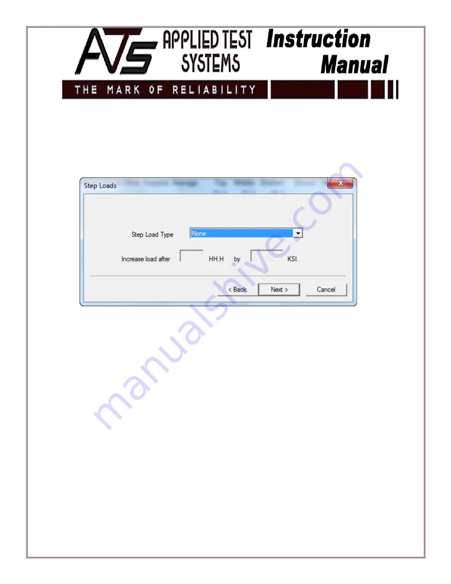 ATS 2140-M Series Instruction Manual Download Page 62