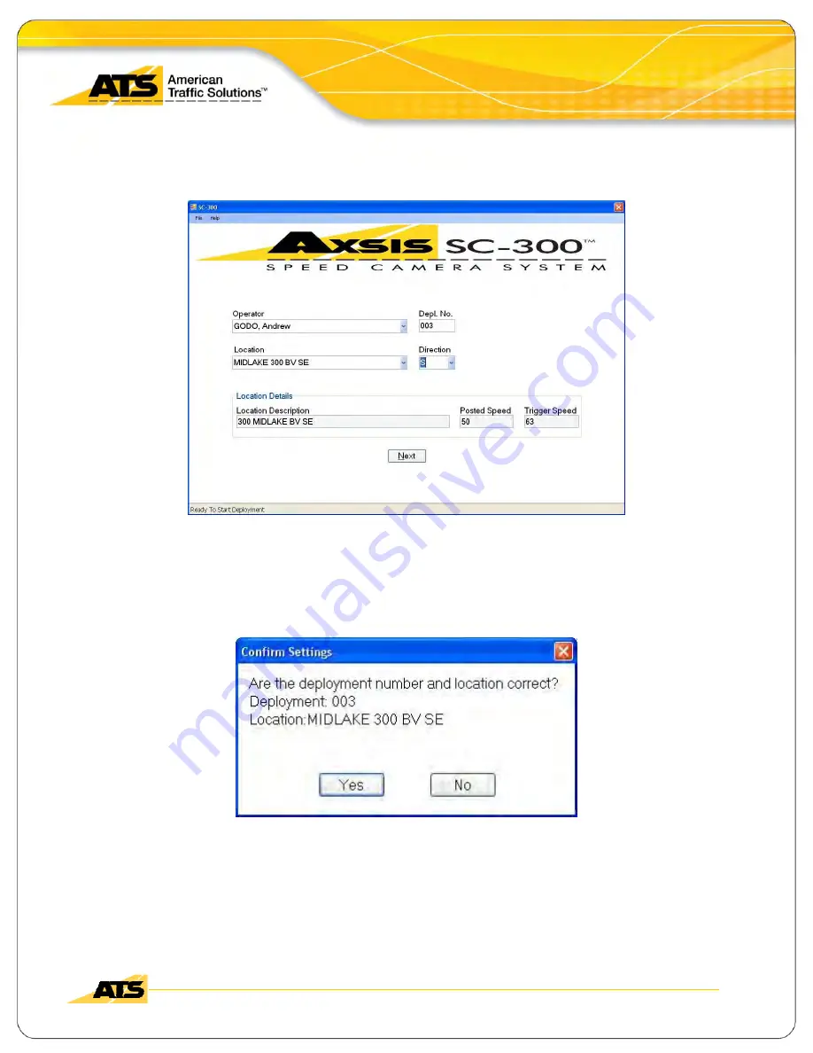 ATS Axsis SC-300H Operation And Reference Manual Download Page 55