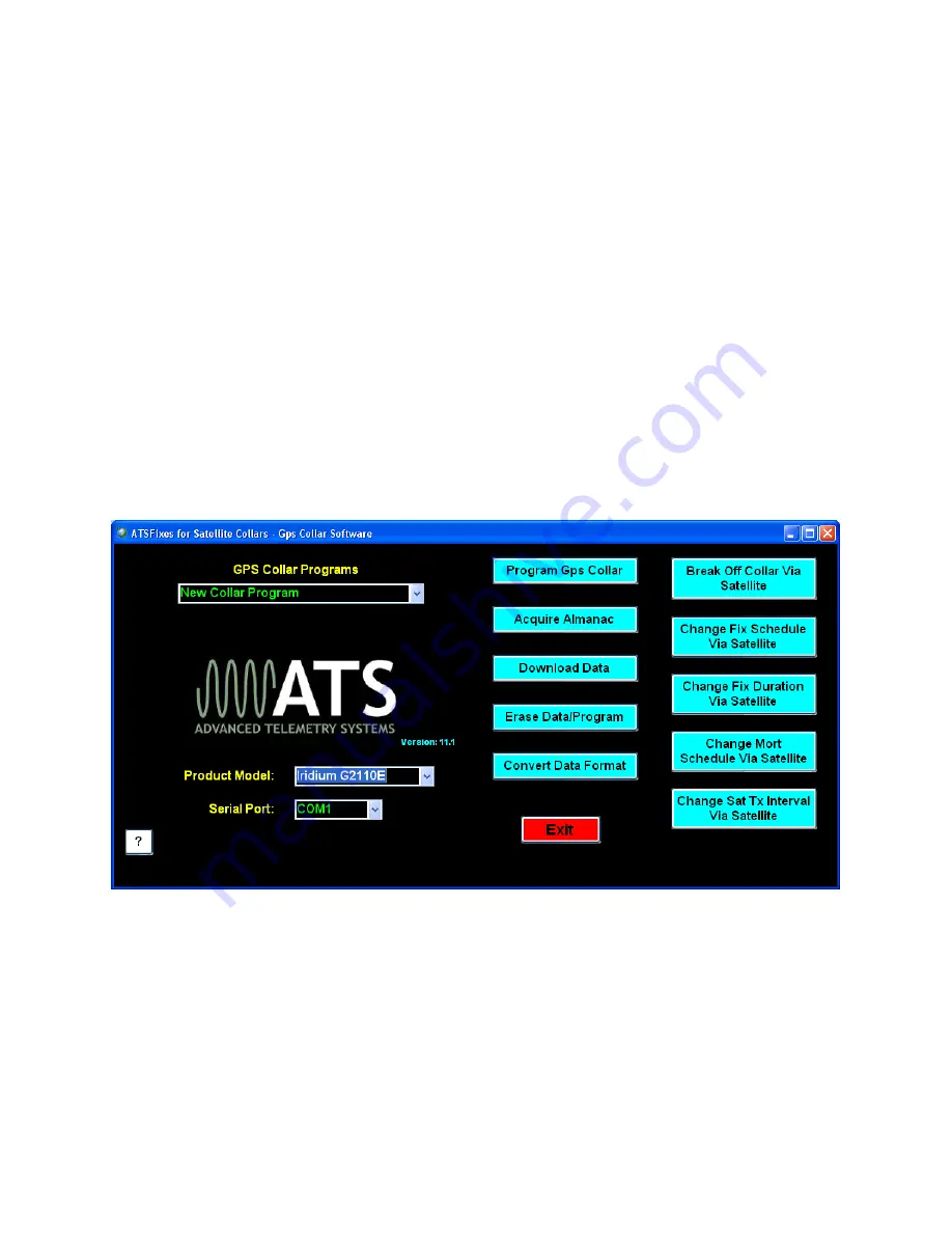 ATS G2110E User Manual Download Page 5