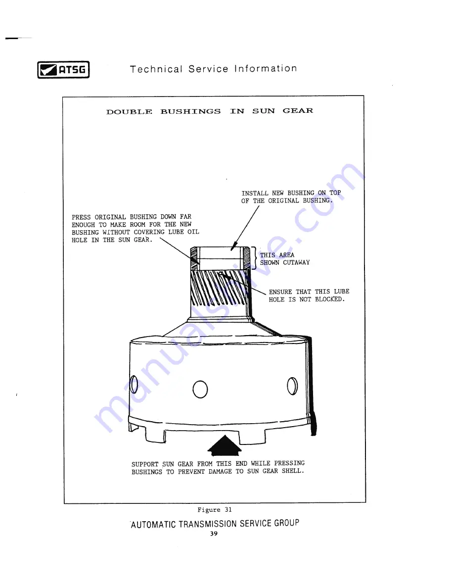 ATSG AX4S Update Handbook Download Page 39