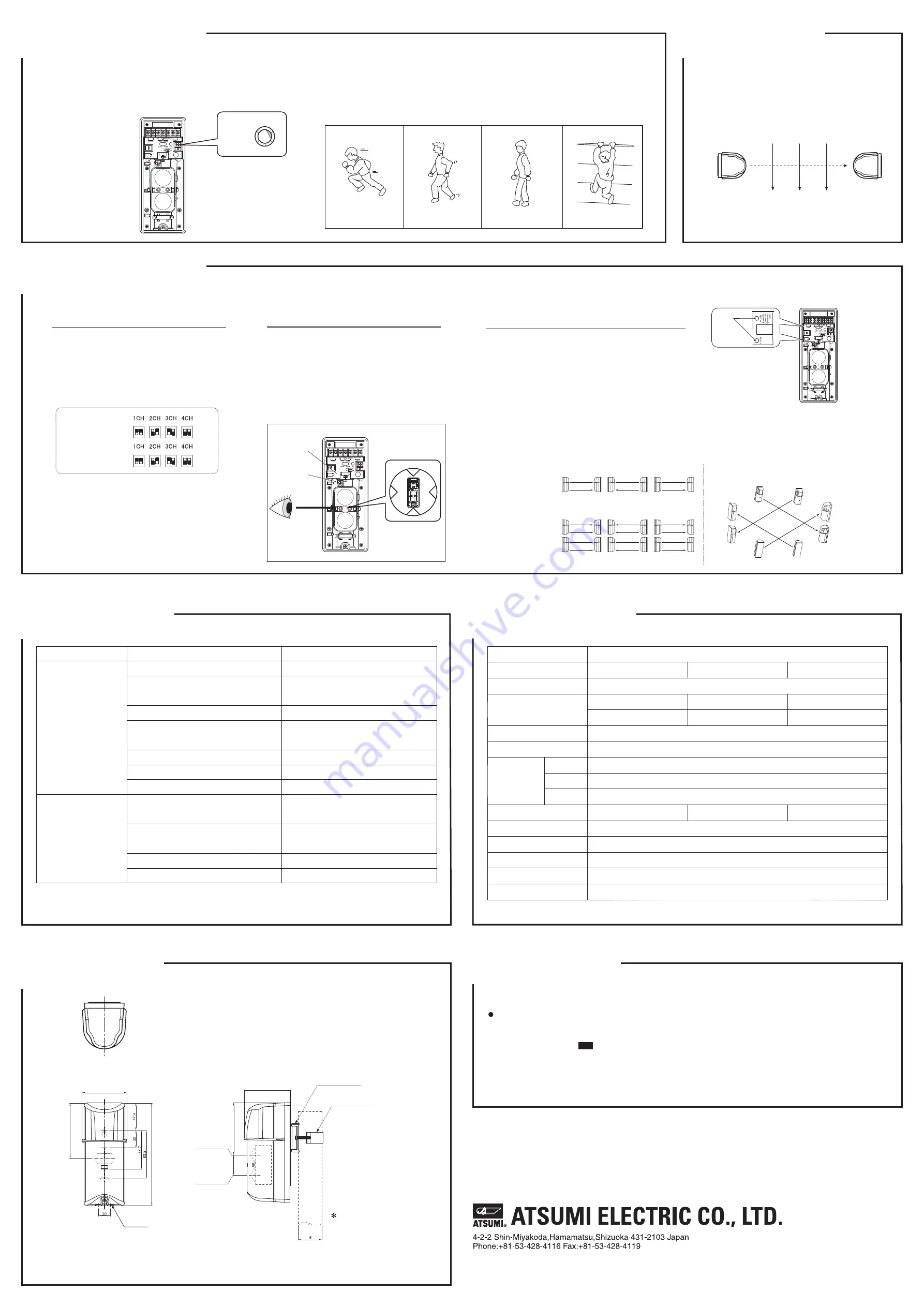 Atsumi Electric NR30TM Скачать руководство пользователя страница 2