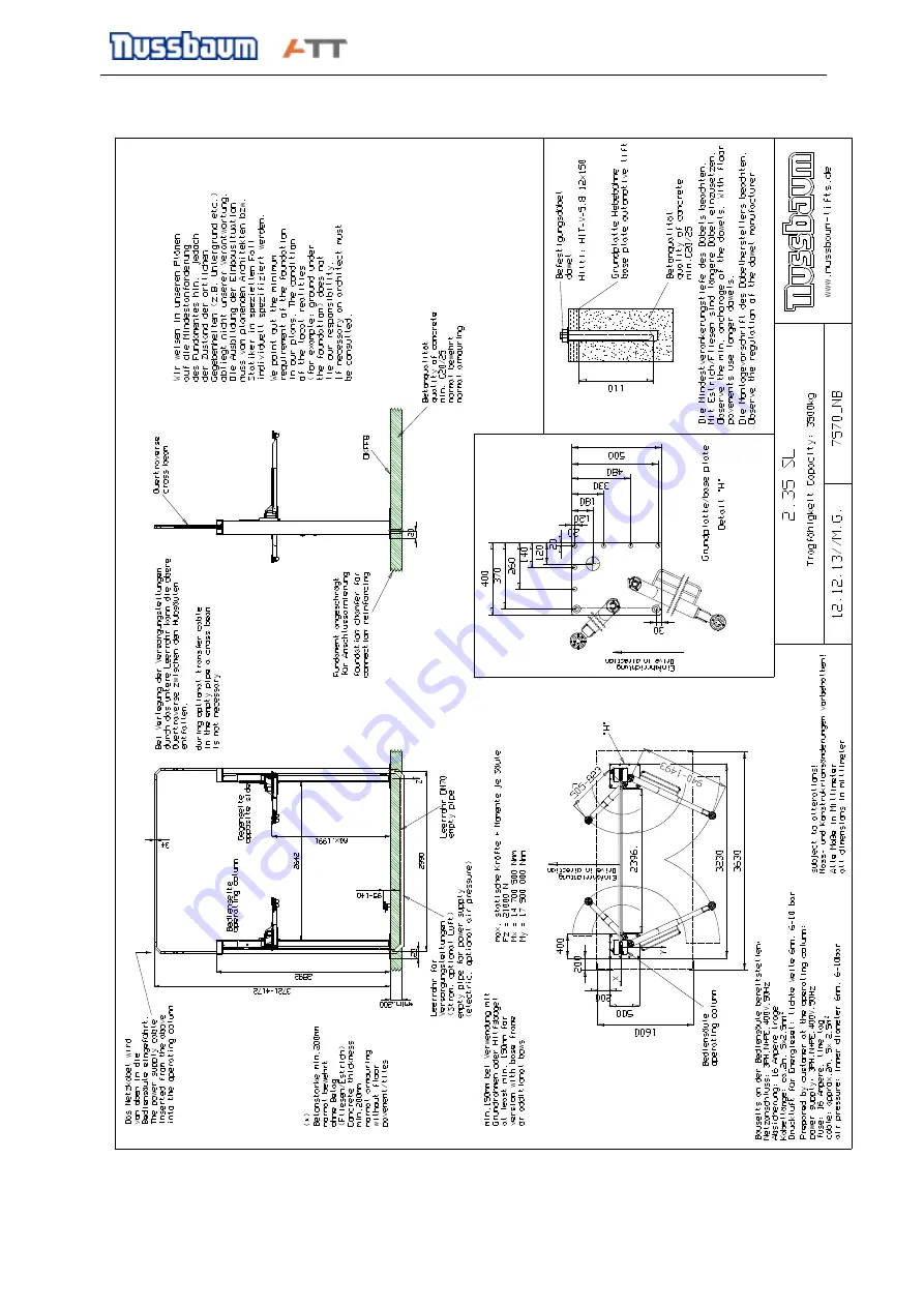 ATT NUSSBAUM HYMAX S 3000 Operating Manual And Inspection Book Download Page 20