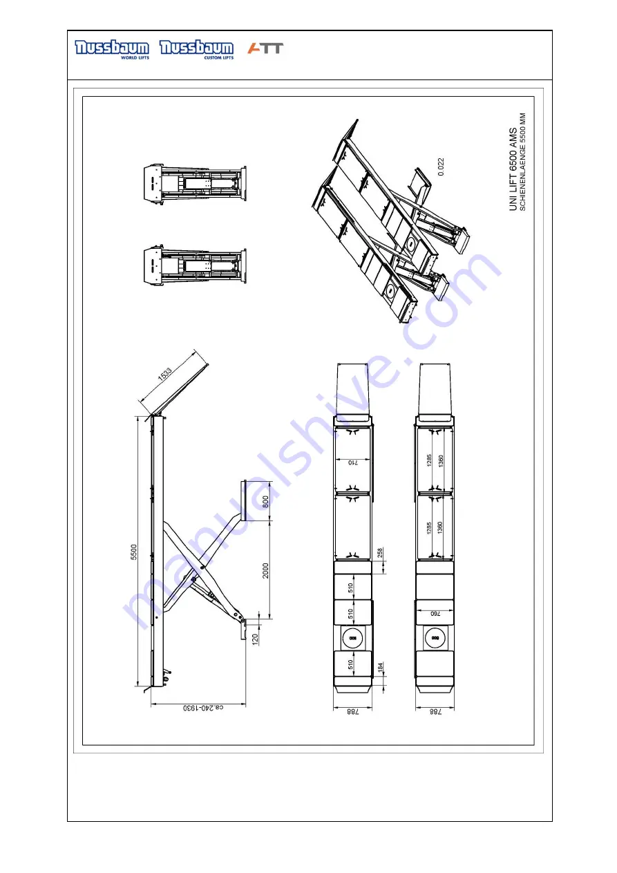 ATT Nussbaum UNI LIFT 6500 Скачать руководство пользователя страница 17