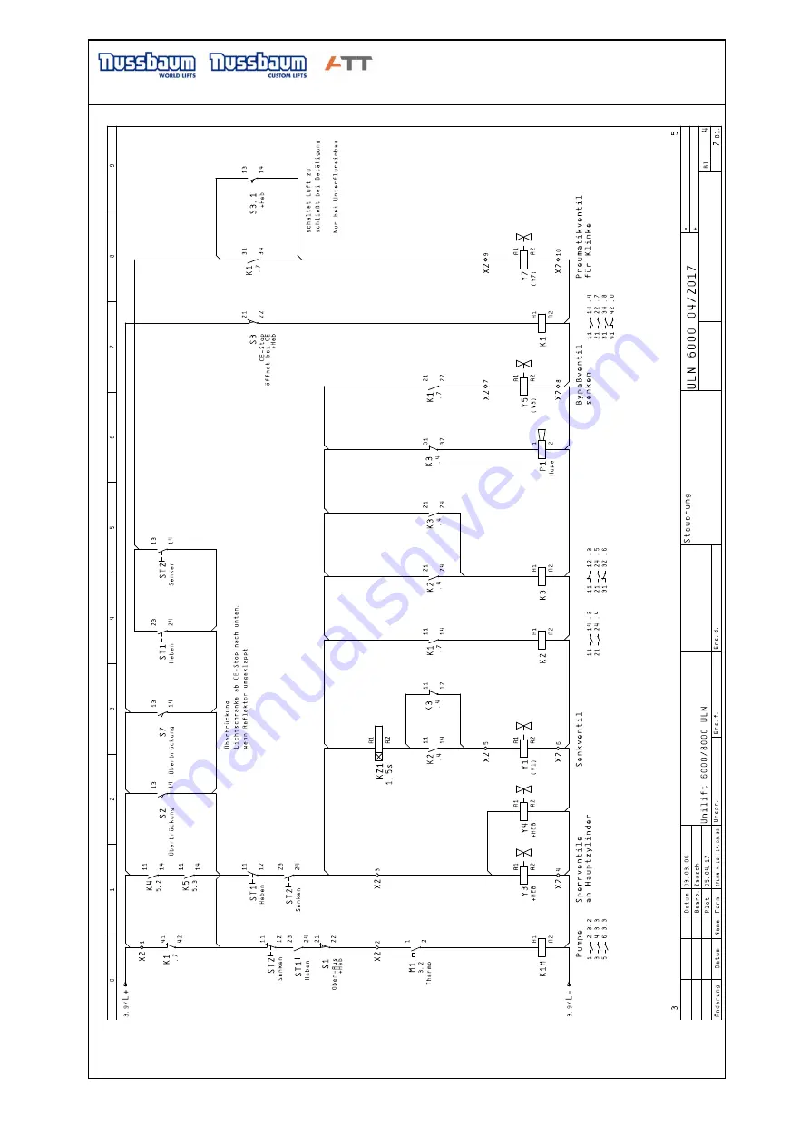 ATT Nussbaum UNI LIFT 6500 Скачать руководство пользователя страница 29