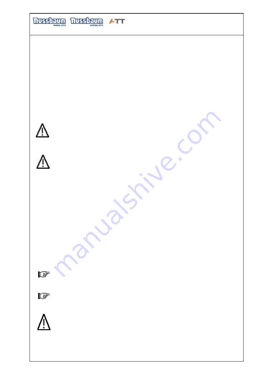 ATT Nussbaum UNI LIFT 6500 Скачать руководство пользователя страница 48