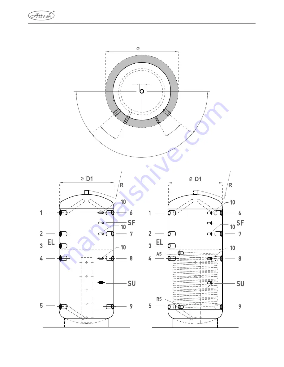 ATTACK AK1000K Instruction Manual Download Page 10