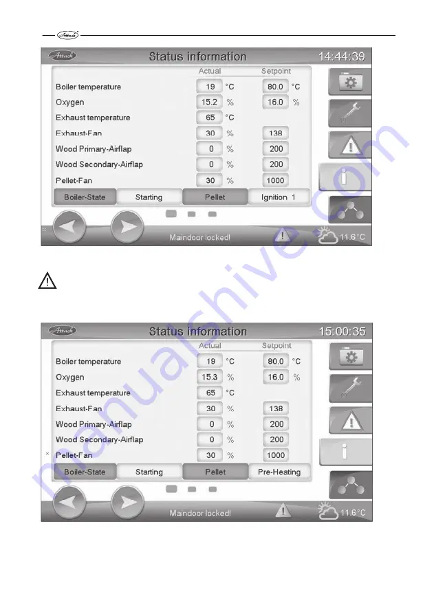 ATTACK AWP 25 Instructions For Use Manual Download Page 55