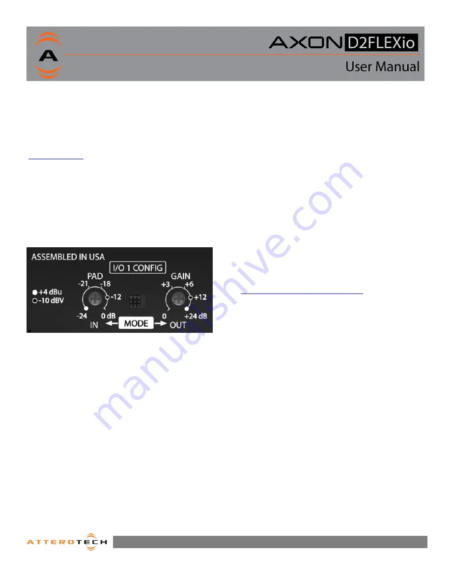 Attero Tech AXON D2FLEXio User Manual Download Page 8