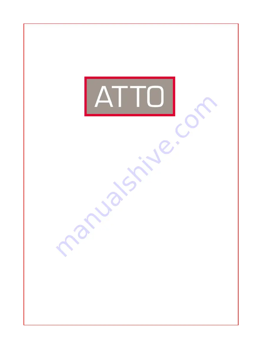 ATTO Technology ATTO ExpressPCI Ultra/WIDE SCS Installation And Operation Manual Download Page 1