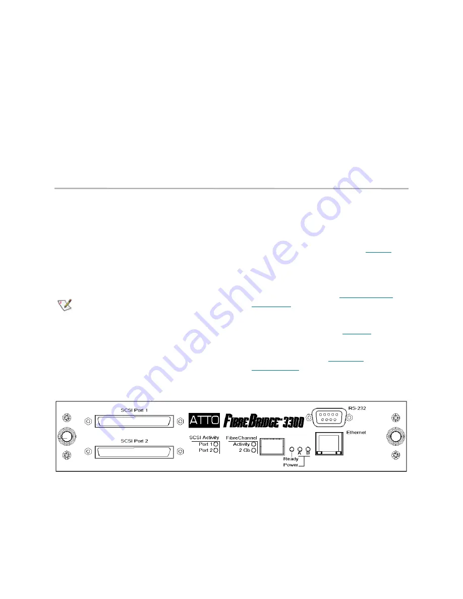 ATTO Technology ATTO FibreBridge 2350C Installation And Operation Manual Download Page 39