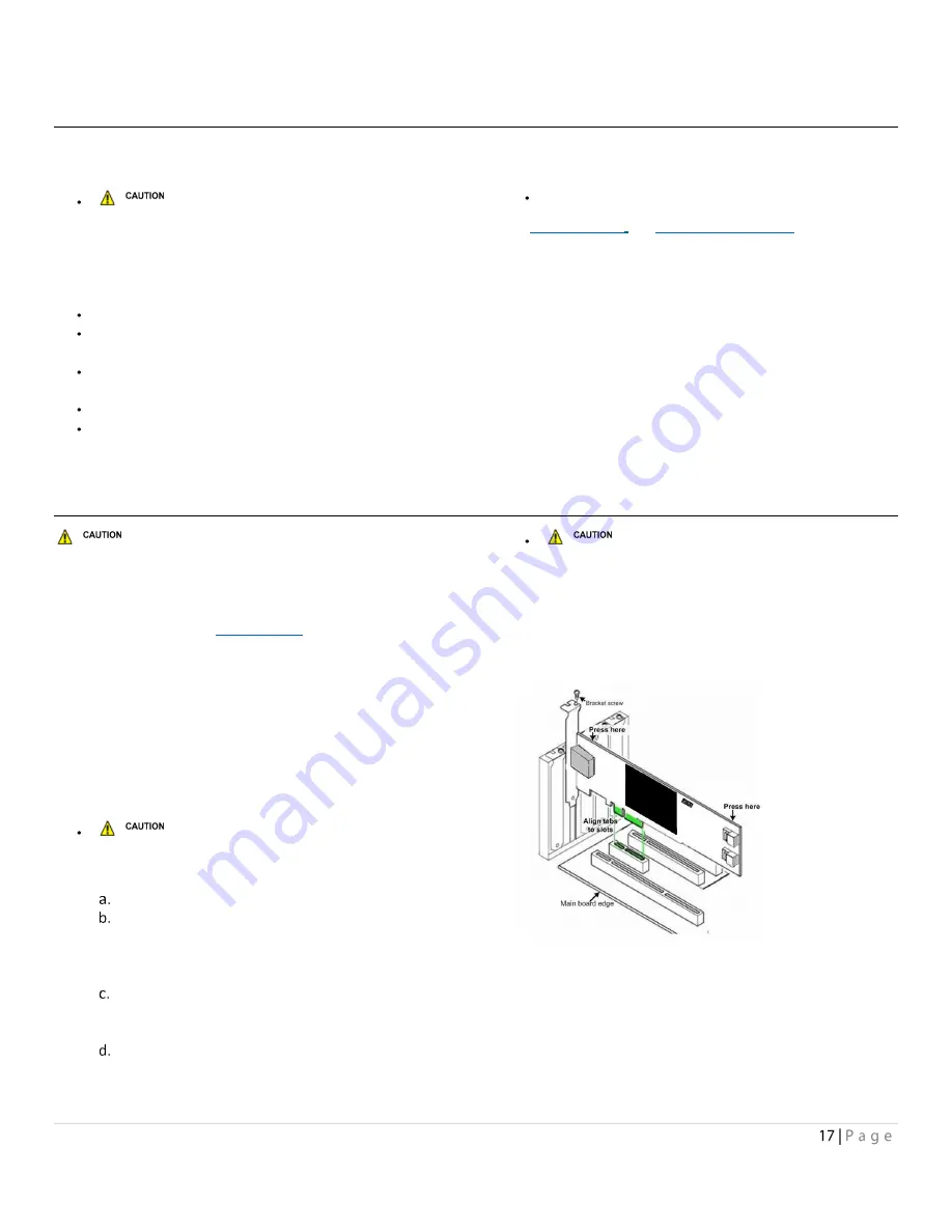 ATTO Technology ExpressSAS H1208 GT HBA Installation And Operation Manual Download Page 17